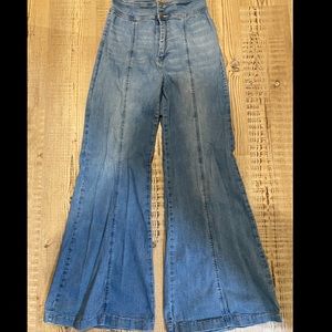 Wide Leg Flare Jeans